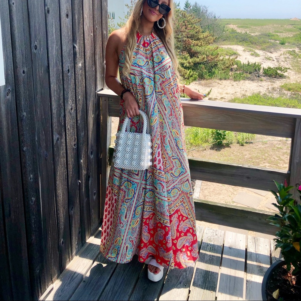 zara maxi dress